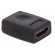 Adapter | HDMI socket,both sides | Colour: black image 8