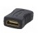 Adapter | HDMI socket,both sides | black фото 6