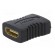 Adapter | HDMI socket,both sides | black фото 2