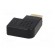 Adapter | HDMI socket,HDMI plug 90° | Colour: black фото 6