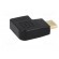 Adapter | HDMI socket,HDMI plug 90° | Colour: black фото 7
