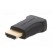 Adapter | HDMI socket,HDMI plug | black фото 6