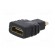 Adapter | HDMI socket,micro HDMI plug | black image 2