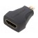 Adapter | HDMI socket,micro HDMI plug | black image 1