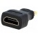 Adapter | HDMI socket,HDMI mini plug image 1