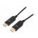 Cable | DisplayPort 1.4,HDCP 2.2,optical | 10m | black фото 2