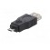 Adapter | OTG,USB 2.0 | USB A socket,USB B micro plug | black image 2