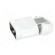 Adapter | OTG,USB 2.0 | USB A socket,USB B micro plug | white image 3