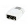 Adapter | OTG,USB 2.0 | USB A socket,USB B micro plug paveikslėlis 2