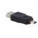 Adapter | OTG,USB 2.0 | USB A socket,USB B mini plug | black image 8