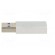 Adapter | OTG,USB 3.0 | USB A plug,USB C socket | 5Gbps | white | 3A image 3