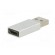Adapter | OTG,USB 3.0 | USB A plug,USB C socket | 5Gbps | white | 3A фото 6