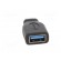Adapter | OTG,USB 3.0 | USB A socket,USB C plug | black фото 9