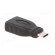 Adapter | OTG,USB 3.0 | USB A socket,USB C plug | black фото 4