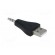 Adapter | USB 2.0 | USB A plug,Jack 3.5mm 3pin plug | gold-plated image 4