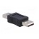 Adapter | USB 2.0 | USB A plug,both sides | nickel plated paveikslėlis 8