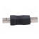 Adapter | USB 2.0 | USB A plug,USB B plug | nickel plated | black image 3