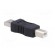 Adapter | USB 2.0 | USB A plug,USB B plug | nickel plated | black image 4