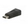 Adapter | USB 2.0 | USB B micro socket,USB C plug | black image 2