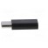 Adapter | USB 2.0 | USB B micro socket,USB C plug | black image 3