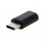 Adapter | USB 2.0 | USB B micro socket,USB C plug | nickel plated фото 2
