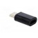 Adapter | USB 2.0 | USB B micro socket,USB C plug | nickel plated фото 4