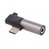 Adapter | USB 3.0 | Jack 3.5mm socket,USB C socket,USB C plug paveikslėlis 4