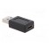 Adapter | USB 3.0 | USB A plug,USB C socket | Colour: black image 8
