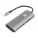 Adapter | USB 3.0,USB 3.1 | nickel plated | 0.15m | black | 5Gbps | PVC image 1