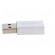 Adapter | USB 3.2 | USB A plug,USB C socket | Enclos.mat: aluminium фото 3