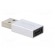 Adapter | USB 3.2 | USB A plug,USB C socket | Enclos.mat: aluminium image 4