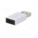 Adapter | USB 3.2 | USB A plug,USB C socket | Enclos.mat: aluminium фото 6