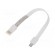 Cable | USB 2.0 | USB A plug,USB B micro plug | nickel plated фото 1