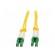 Fiber patch cord | both sides,LC/APC | 2m | LSZH | yellow image 2