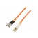 Fiber patch cord | OM2 | FC/UPC,LC/UPC | 1m | LSZH | orange image 1