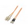 Fiber patch cord | OM2 | FC/UPC,SC/UPC | 3m | LSZH | orange image 1