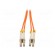 Fiber patch cord | OM2 | both sides,LC/UPC | 1m | LSZH | orange image 2
