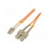 Fiber patch cord | OM2 | LC/UPC,SC/UPC | 2m | LSZH | orange image 1