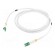 Fiber patch cord | OS2 | LC/APC,both sides | 2m | LSZH | white фото 1