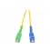 Fiber patch cord | SC/APC,SC/UPC | 0.5m | Optical fiber: 9/125um фото 2