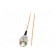 Optic fiber pigtail | OM2 | FC/UPC | 3m | LSZH | orange | Wire dia: 0.9mm фото 2