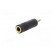 Adapter | Jack 3.5mm 3pin plug,Jack 6,3mm socket | black image 2