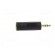 Adapter | Jack 3.5mm 3pin plug,Jack 6,3mm socket | black image 3