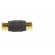 Adapter | RCA socket,both sides | Plating: gold-plated | black image 7