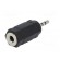 Jack 2.5mm plug,Jack 3.5mm socket | Colour: black фото 6