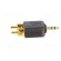 Adapter | Jack 3.5mm 3pin plug,RCA plug x2 | black image 3
