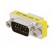 Adapter | D-Sub 15pin HD plug,both sides | connection 1: 1 paveikslėlis 2