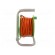 Extension lead | 3x1mm2 | reel | Sockets: 4 | PVC | orange | 10m | 10A paveikslėlis 9