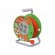 Extension lead | 3x1mm2 | reel | Sockets: 4 | PVC | orange | 25m | 10A image 1