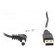 Cable | USB A plug,DC 5,5/2,1 plug | black | 1.5m | Core: Cu image 2